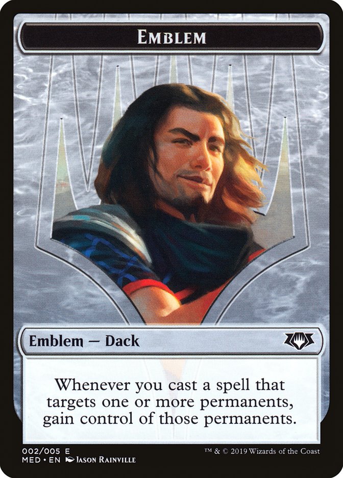 Dack Fayden Emblem [Mythic Edition Tokens] | Gear Gaming Fayetteville