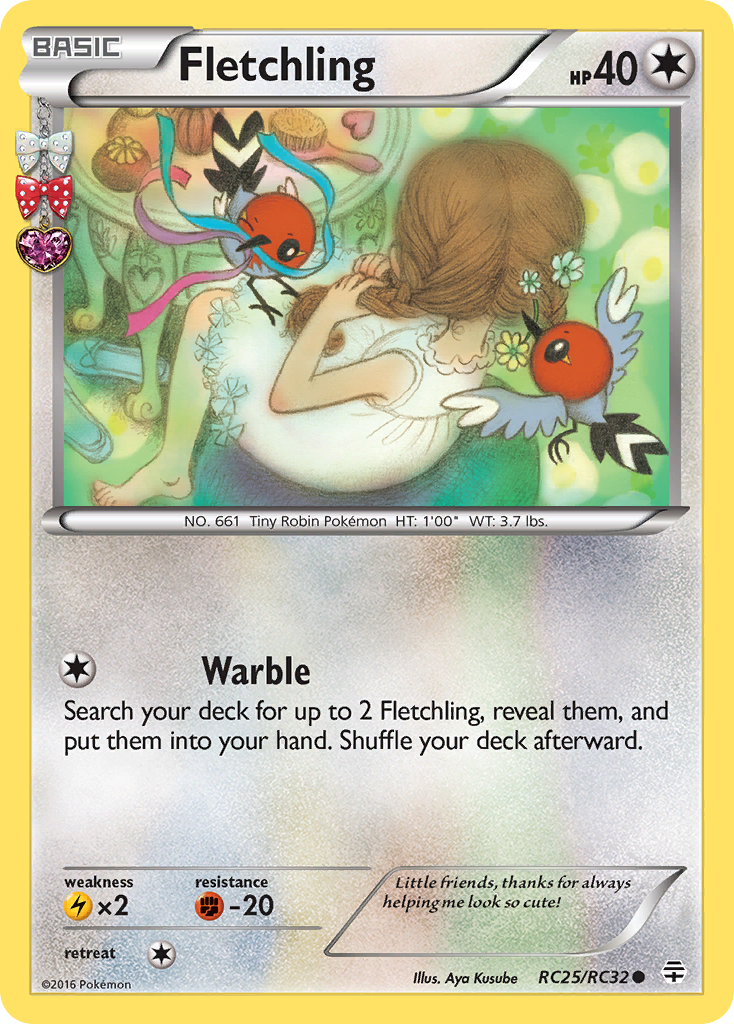 Fletchling (RC25/RC32) [XY: Generations] | Gear Gaming Fayetteville