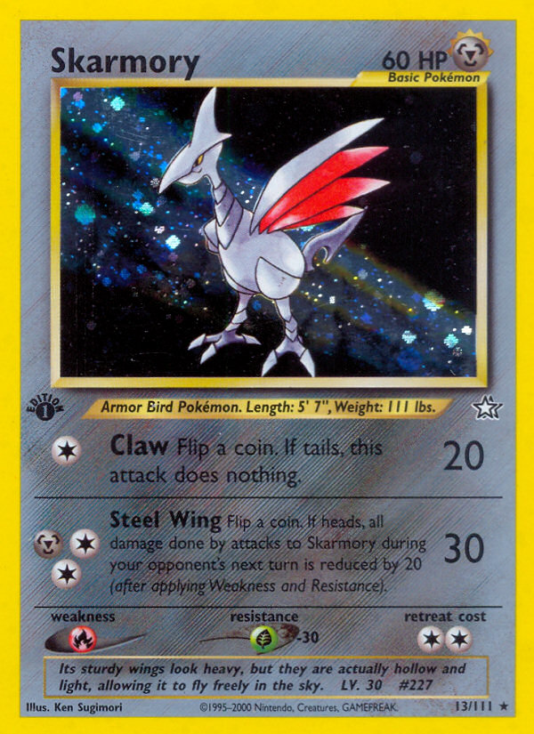 Skarmory (13/111) [Neo Genesis 1st Edition] | Gear Gaming Fayetteville