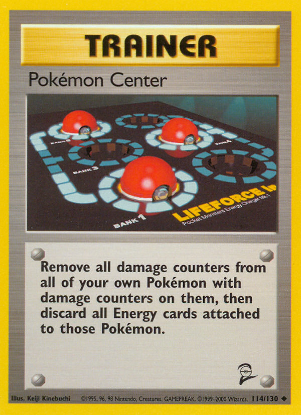 Pokemon Center (114/130) [Base Set 2] | Gear Gaming Fayetteville