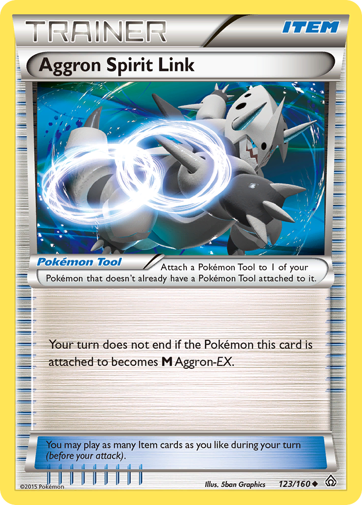 Aggron Spirit Link (123/160) [XY: Primal Clash] | Gear Gaming Fayetteville