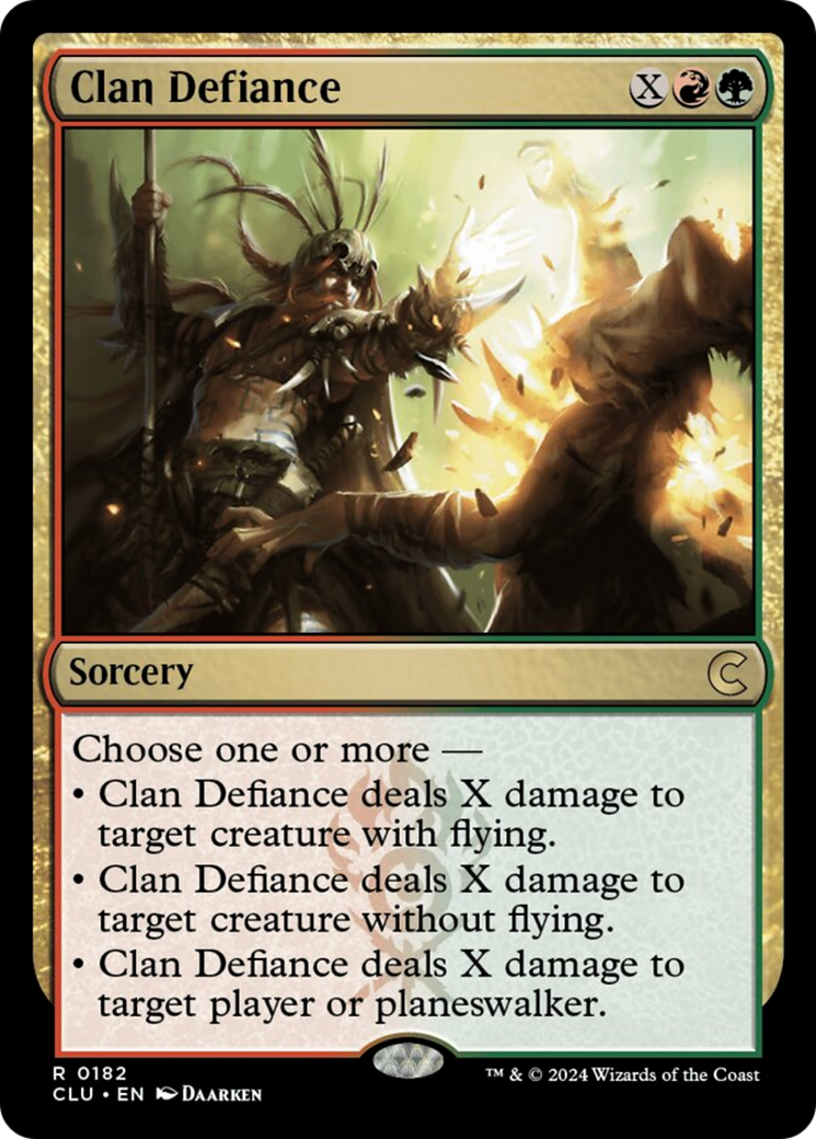 Clan Defiance [Ravnica: Clue Edition] | Gear Gaming Fayetteville