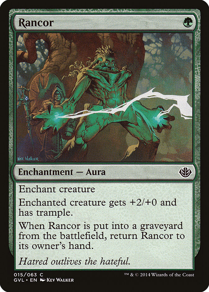 Rancor (Garruk vs. Liliana) [Duel Decks Anthology] | Gear Gaming Fayetteville