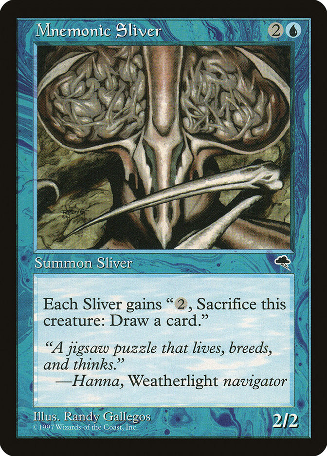 Mnemonic Sliver [Tempest] | Gear Gaming Fayetteville