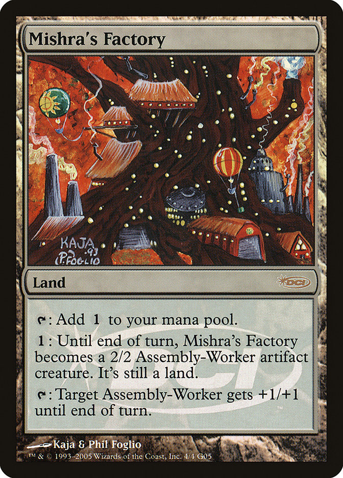 Mishra's Factory [Judge Gift Cards 2005] | Gear Gaming Fayetteville