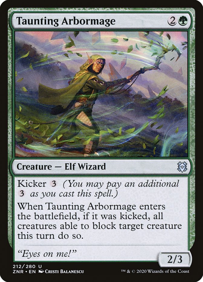 Taunting Arbormage [Zendikar Rising] | Gear Gaming Fayetteville
