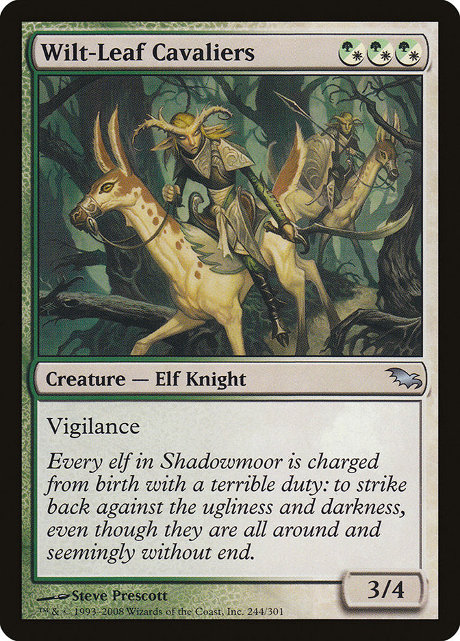 Wilt-Leaf Cavaliers [Shadowmoor] | Gear Gaming Fayetteville