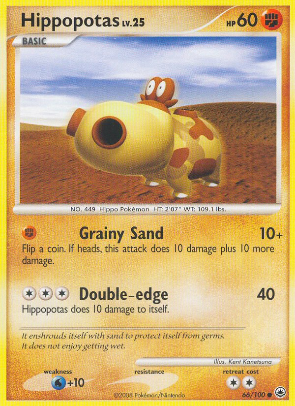 Hippopotas (66/100) [Diamond & Pearl: Majestic Dawn] | Gear Gaming Fayetteville