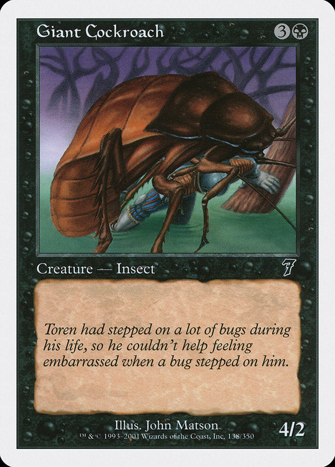 Giant Cockroach [Seventh Edition] | Gear Gaming Fayetteville