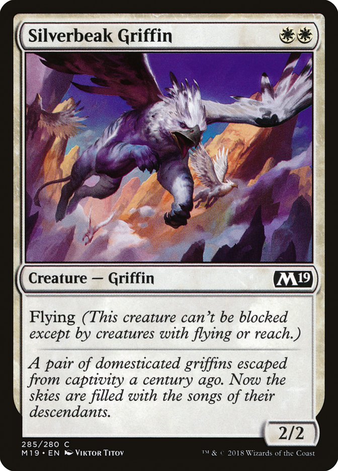 Silverbeak Griffin [Core Set 2019] | Gear Gaming Fayetteville