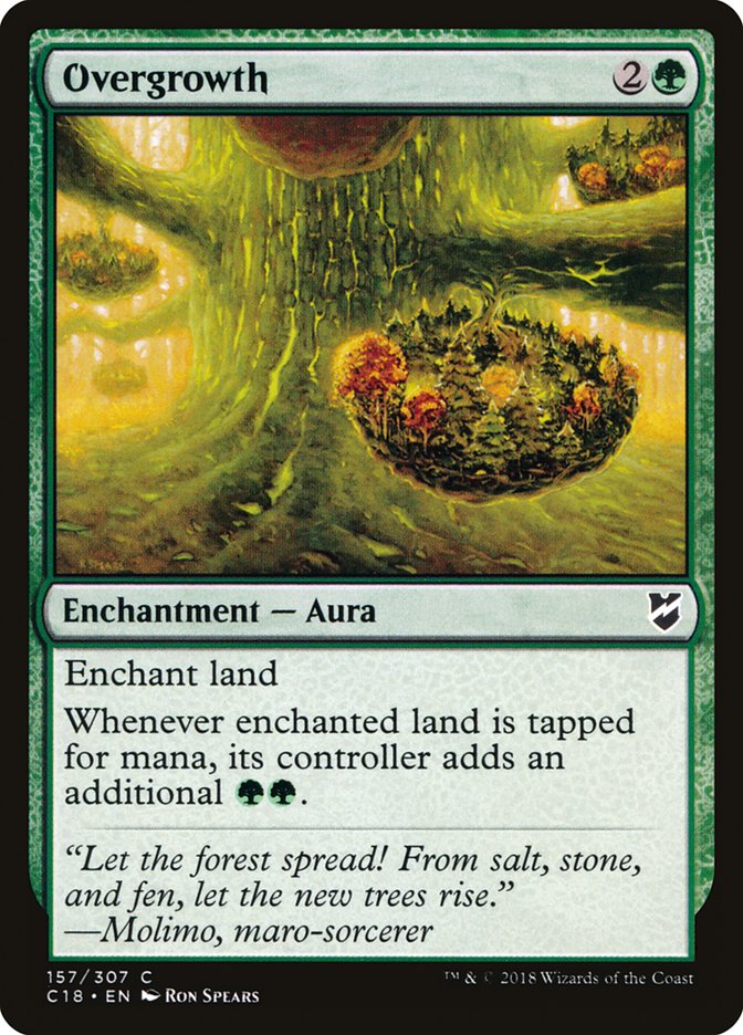 Overgrowth [Commander 2018] | Gear Gaming Fayetteville