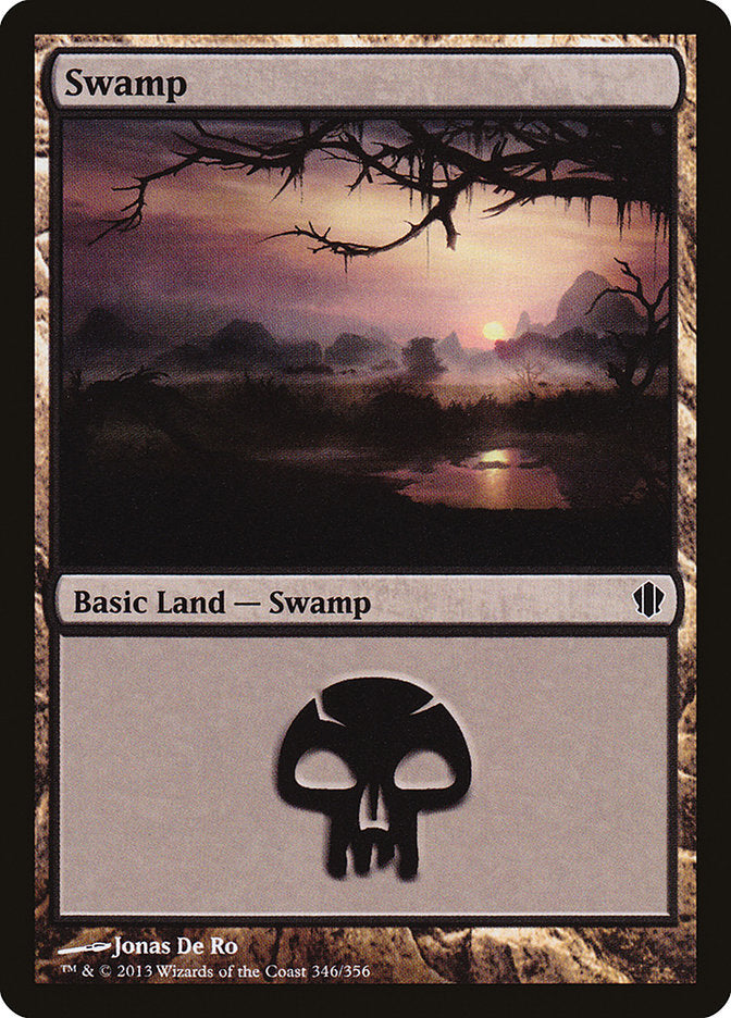 Swamp (346) [Commander 2013] | Gear Gaming Fayetteville