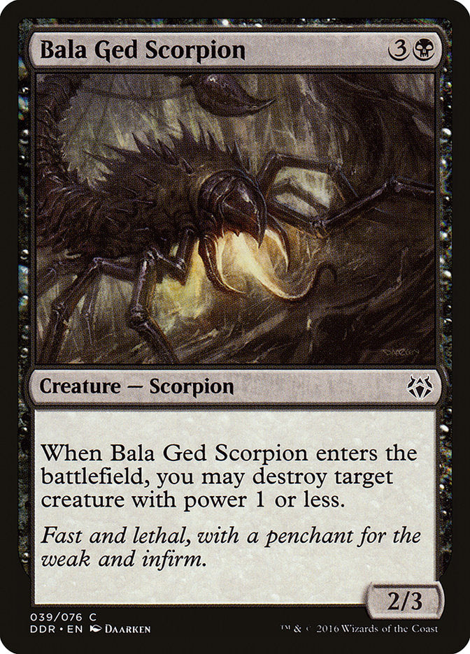 Bala Ged Scorpion [Duel Decks: Nissa vs. Ob Nixilis] | Gear Gaming Fayetteville