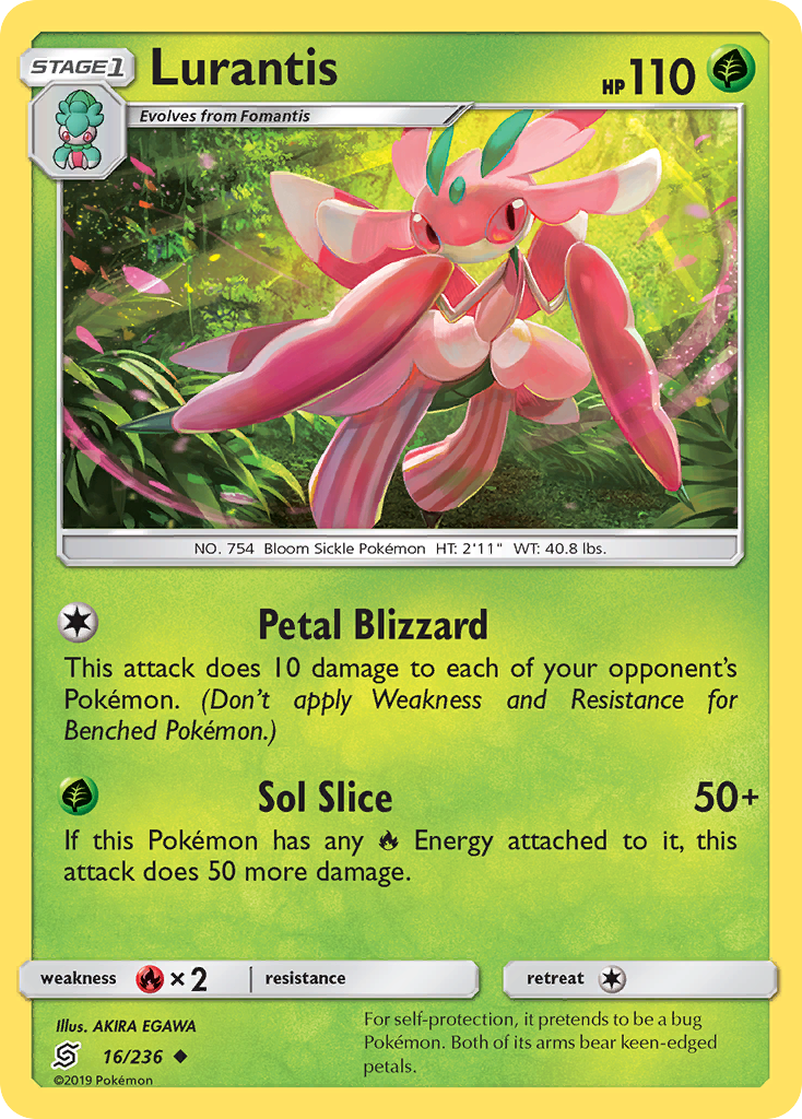 Lurantis (16/236) [Sun & Moon: Unified Minds] | Gear Gaming Fayetteville