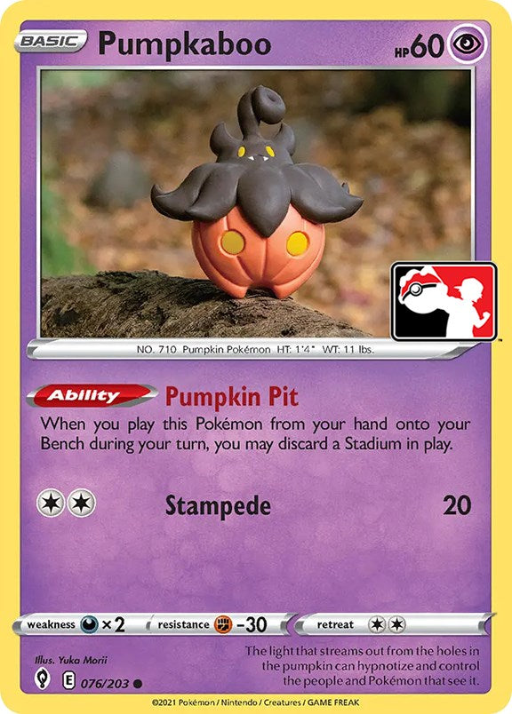 Pumpkaboo (076/203) [Prize Pack Series One] | Gear Gaming Fayetteville