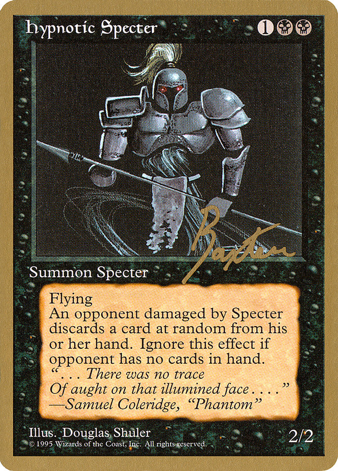 Hypnotic Specter (George Baxter) [Pro Tour Collector Set] | Gear Gaming Fayetteville