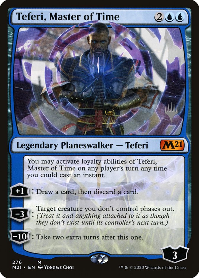 Teferi, Master of Time (Promo Pack) (276) [Core Set 2021 Promos] | Gear Gaming Fayetteville