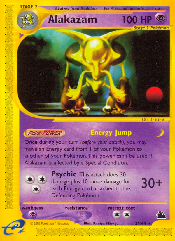 Alakazam (2/144) [Skyridge] | Gear Gaming Fayetteville