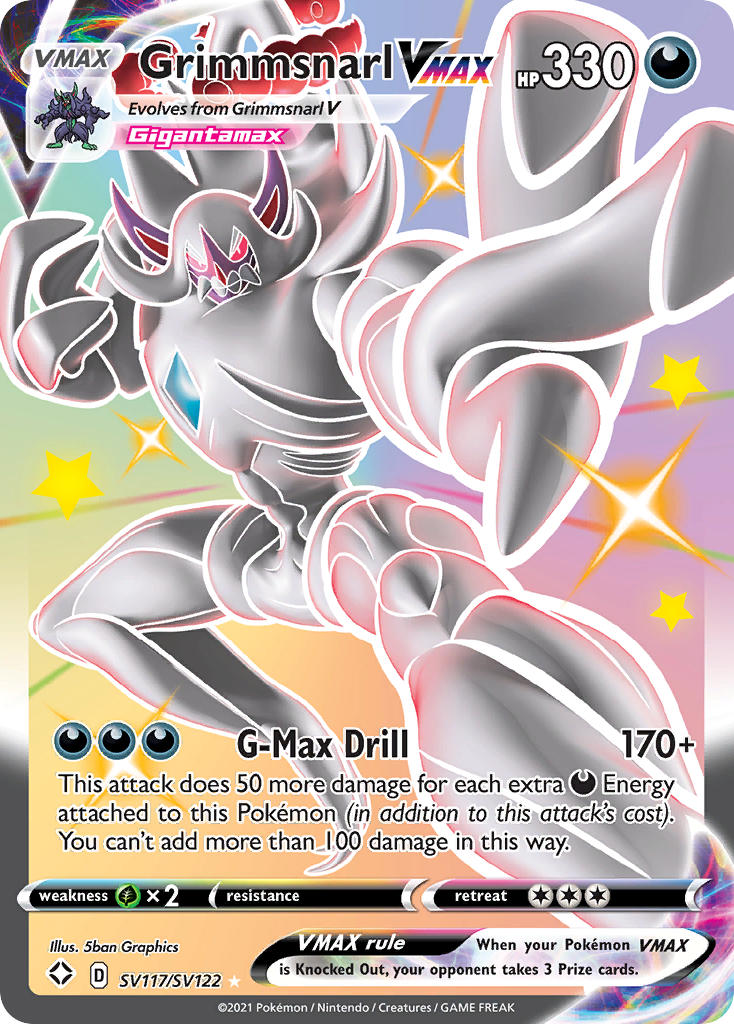 Grimmsnarl VMAX (SV117/SV122) [Sword & Shield: Shining Fates] | Gear Gaming Fayetteville