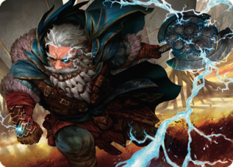 Electrostatic Infantry Art Card [Dominaria United Art Series] | Gear Gaming Fayetteville