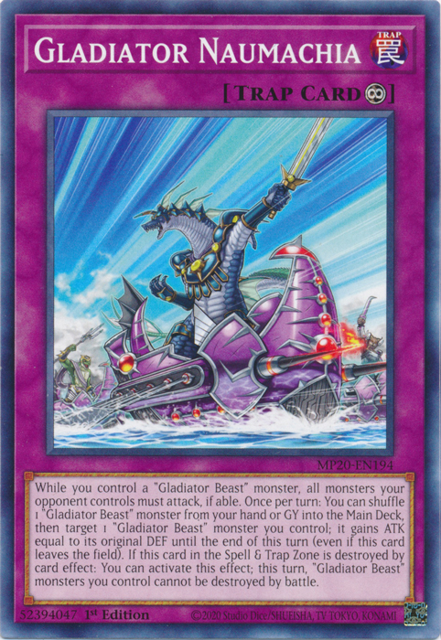 Gladiator Naumachia [MP20-EN194] Common | Gear Gaming Fayetteville