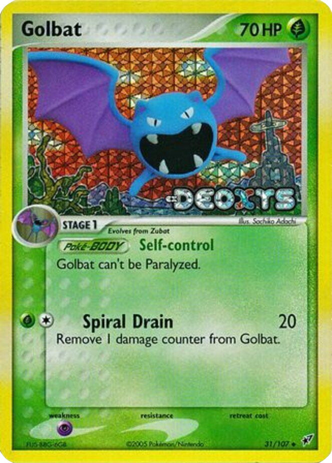 Golbat (31/107) (Stamped) [EX: Deoxys] | Gear Gaming Fayetteville