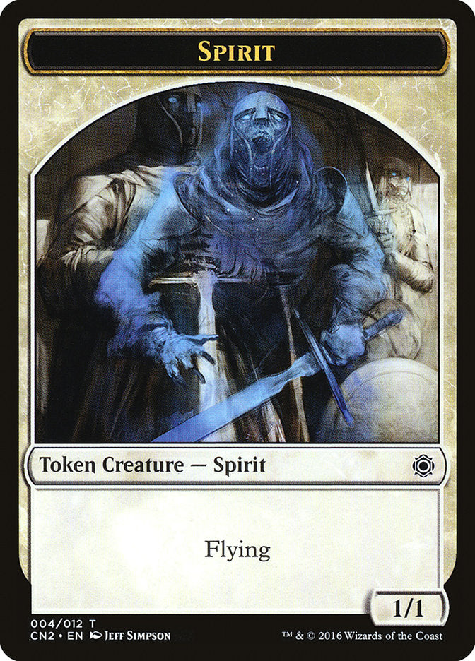 Spirit Token [Conspiracy: Take the Crown Tokens] | Gear Gaming Fayetteville