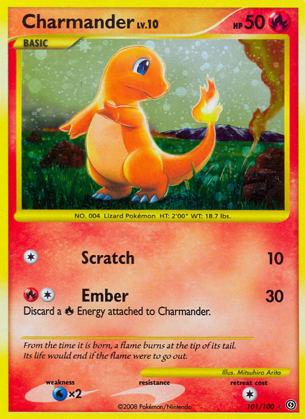 Charmander (101/100) [Diamond & Pearl: Stormfront] | Gear Gaming Fayetteville