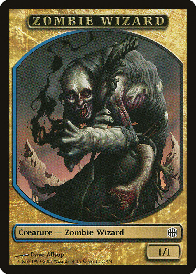 Zombie Wizard Token [Alara Reborn Tokens] | Gear Gaming Fayetteville