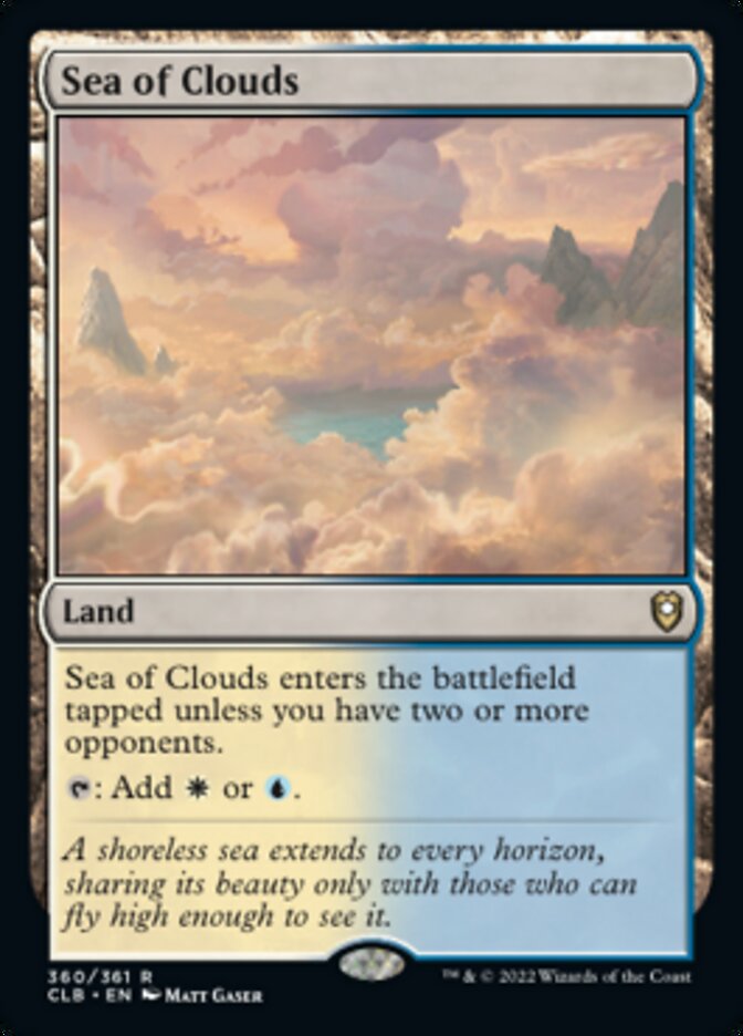 Sea of Clouds [Commander Legends: Battle for Baldur's Gate] | Gear Gaming Fayetteville