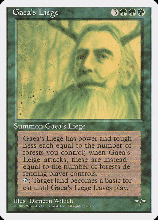 Gaea's Liege [Fourth Edition] | Gear Gaming Fayetteville