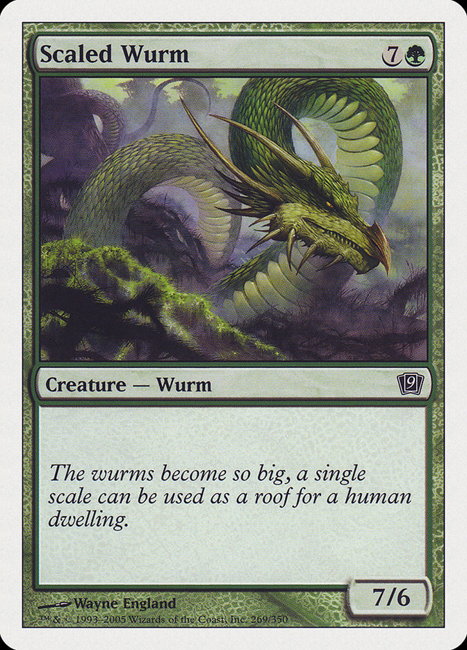 Scaled Wurm [Ninth Edition] | Gear Gaming Fayetteville