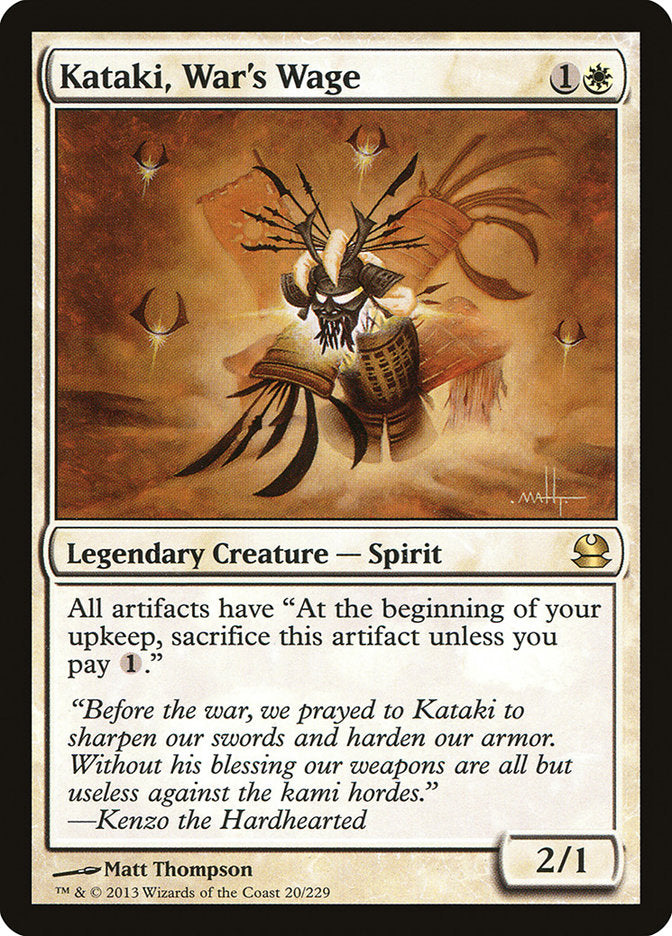 Kataki, War's Wage [Modern Masters] | Gear Gaming Fayetteville