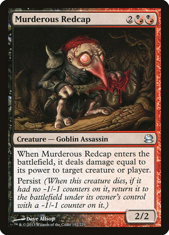 Murderous Redcap [Modern Masters] | Gear Gaming Fayetteville