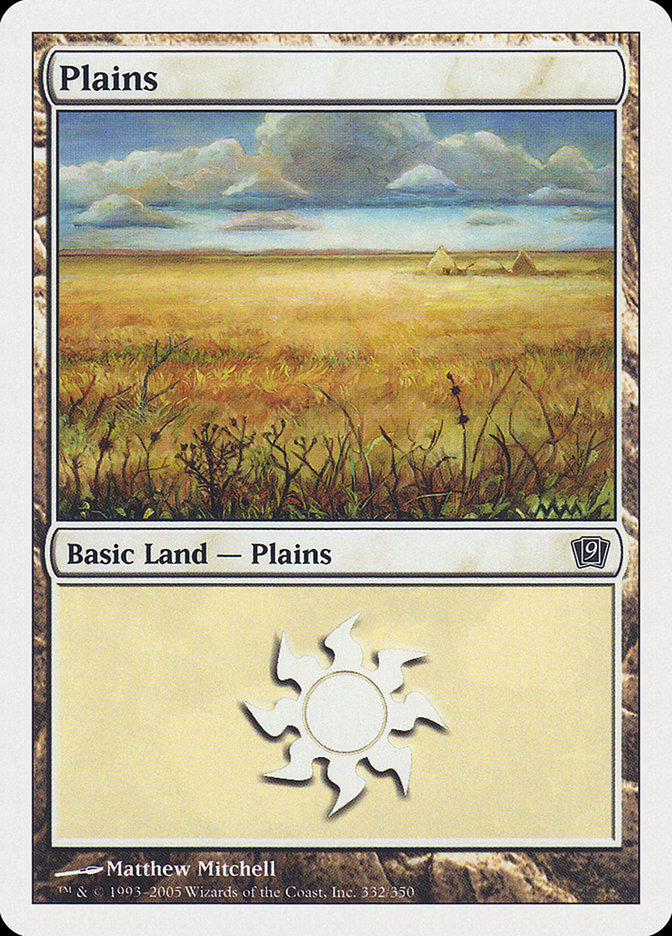 Plains (332) [Ninth Edition] | Gear Gaming Fayetteville