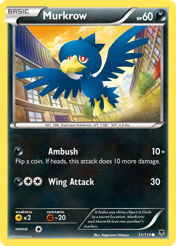 Murkrow (51/119) [XY: Phantom Forces] | Gear Gaming Fayetteville