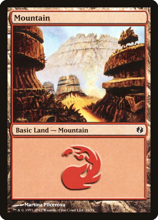 Mountain (76) [Duel Decks: Venser vs. Koth] | Gear Gaming Fayetteville