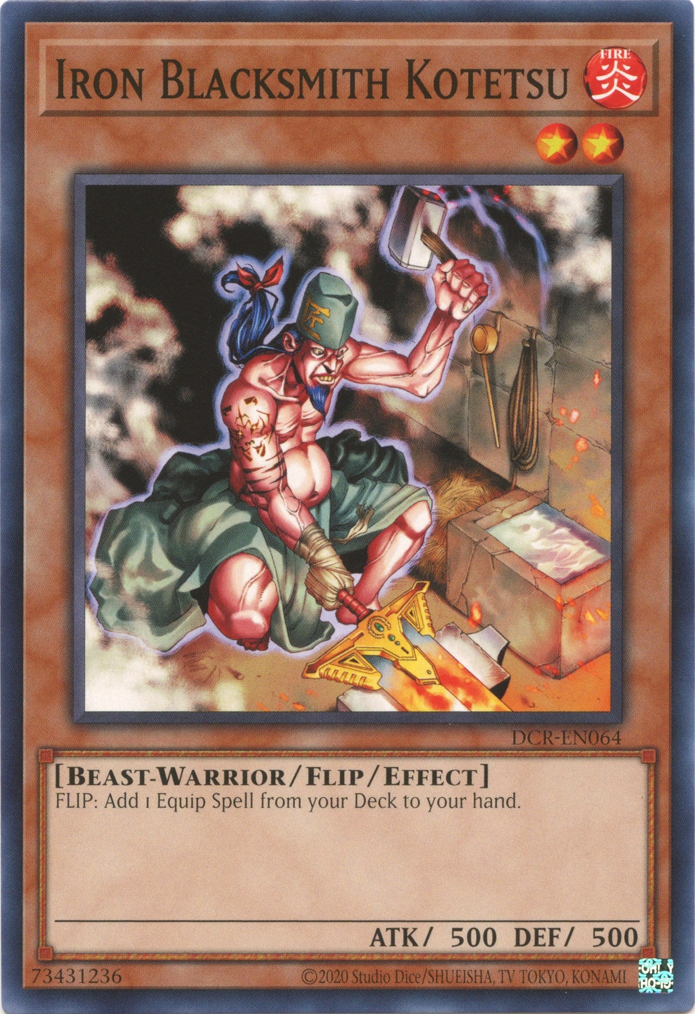 Iron Blacksmith Kotetsu (25th Anniversary) [DCR-EN064] Common | Gear Gaming Fayetteville