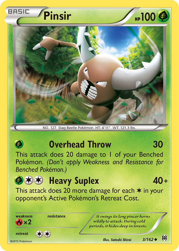 Pinsir (3/162) [XY: BREAKthrough] | Gear Gaming Fayetteville