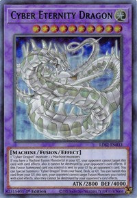 Cyber Eternity Dragon (Green) [LDS2-EN033] Ultra Rare | Gear Gaming Fayetteville