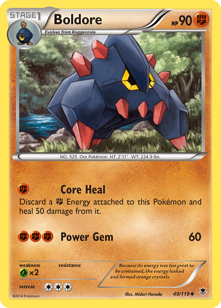 Boldore (49/119) [XY: Phantom Forces] | Gear Gaming Fayetteville