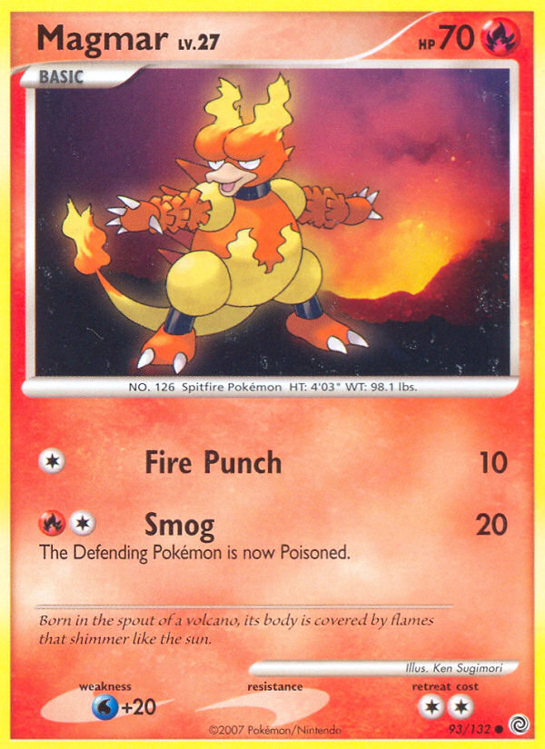 Magmar (93/132) [Diamond & Pearl: Secret Wonders] | Gear Gaming Fayetteville