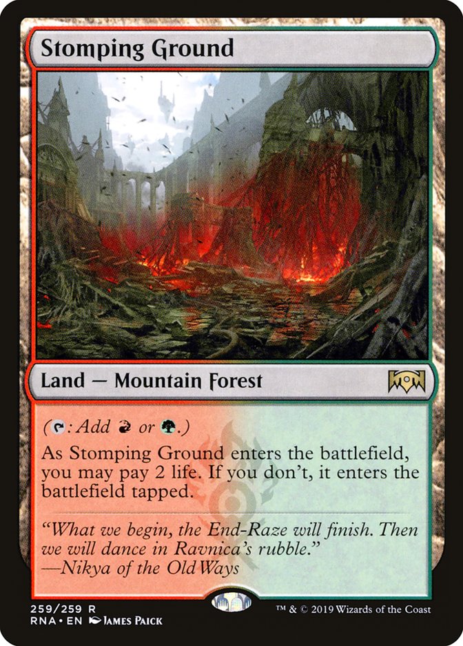 Stomping Ground [Ravnica Allegiance] | Gear Gaming Fayetteville