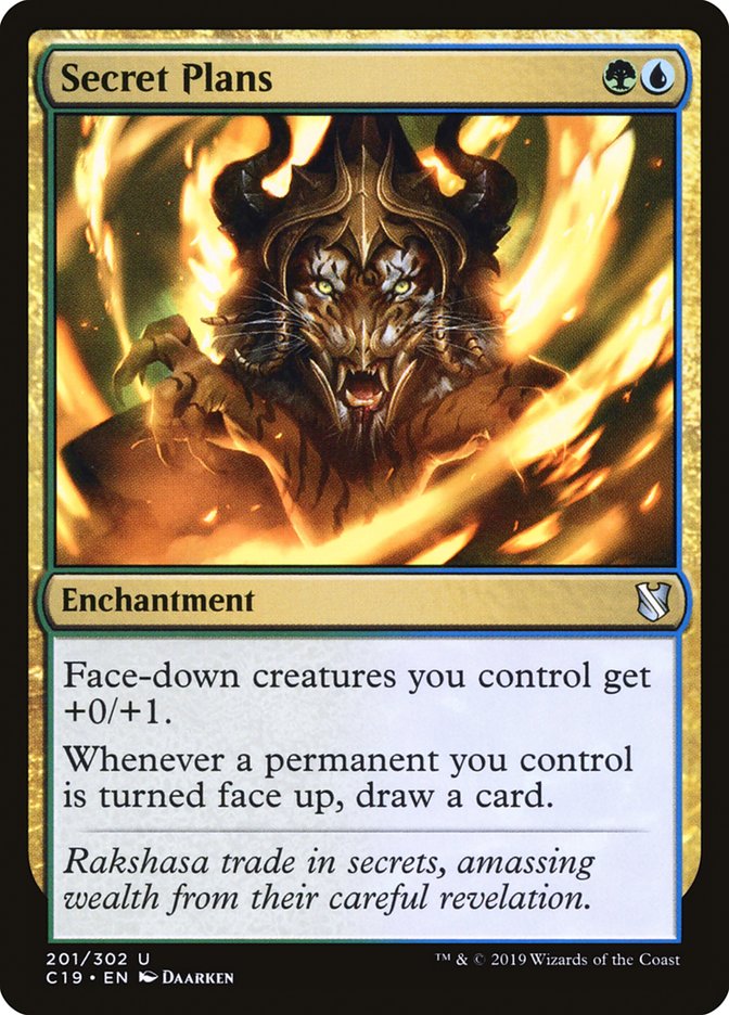 Secret Plans [Commander 2019] | Gear Gaming Fayetteville
