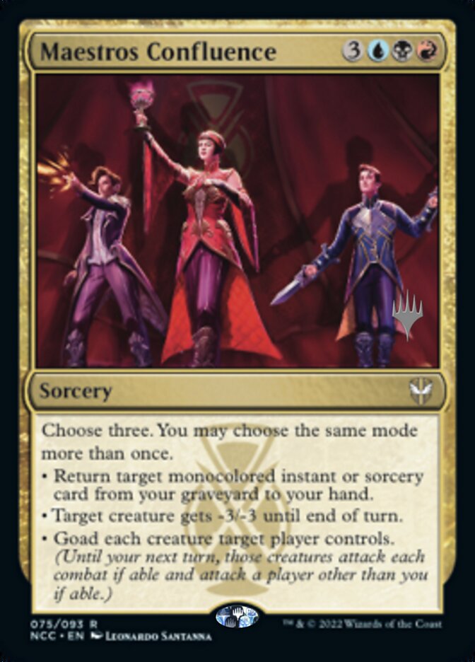 Maestros Confluence (Promo Pack) [Streets of New Capenna Commander Promos] | Gear Gaming Fayetteville
