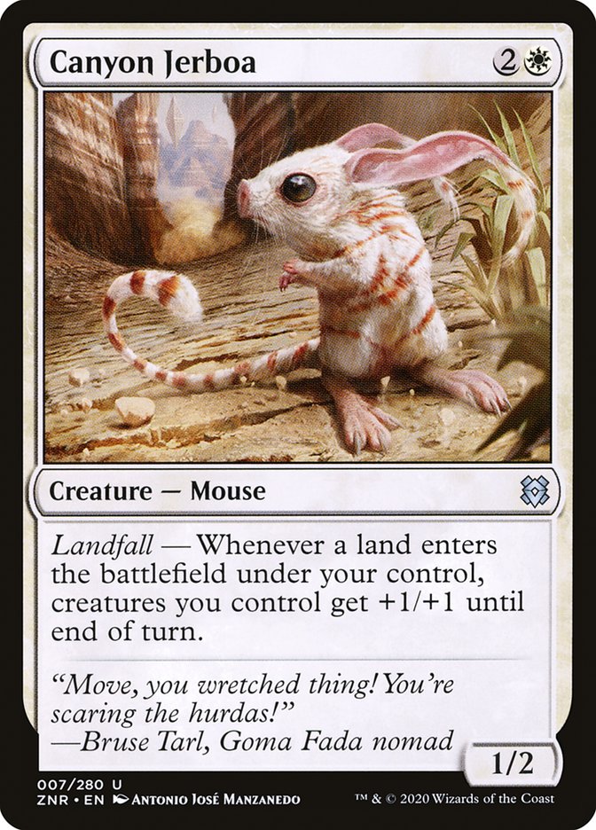 Canyon Jerboa [Zendikar Rising] | Gear Gaming Fayetteville