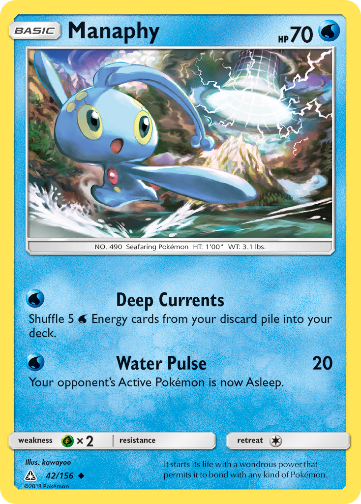 Manaphy (42/156) [Sun & Moon: Ultra Prism] | Gear Gaming Fayetteville