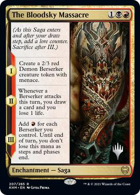 The Bloodsky Massacre (Promo Pack) [Kaldheim Promos] | Gear Gaming Fayetteville