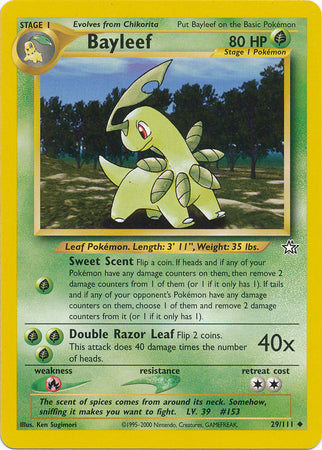 Bayleef (29/111) [Neo Genesis Unlimited] | Gear Gaming Fayetteville