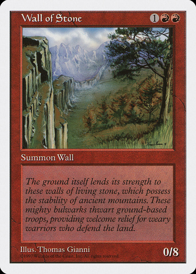 Wall of Stone [Fifth Edition] | Gear Gaming Fayetteville